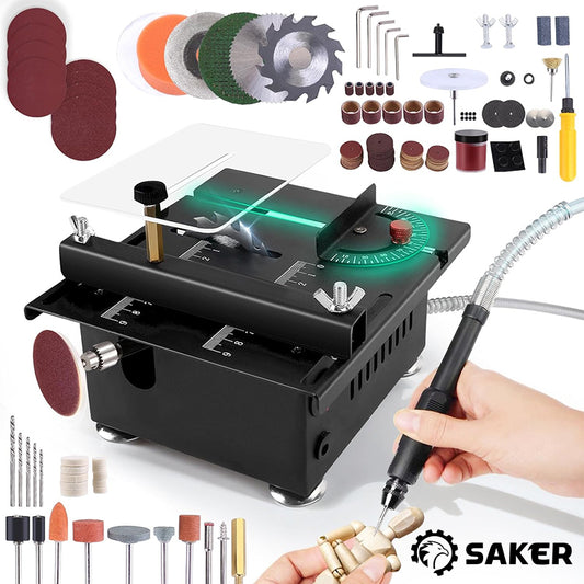 SAKER® Mini Multi-Functional Table Saw