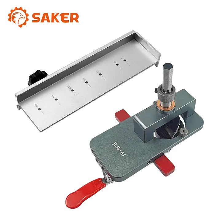 Saker Adjustable Cabinet Hardware Jig Drilling Positioner